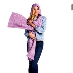 MARSHMALLOW HOODED SCARF